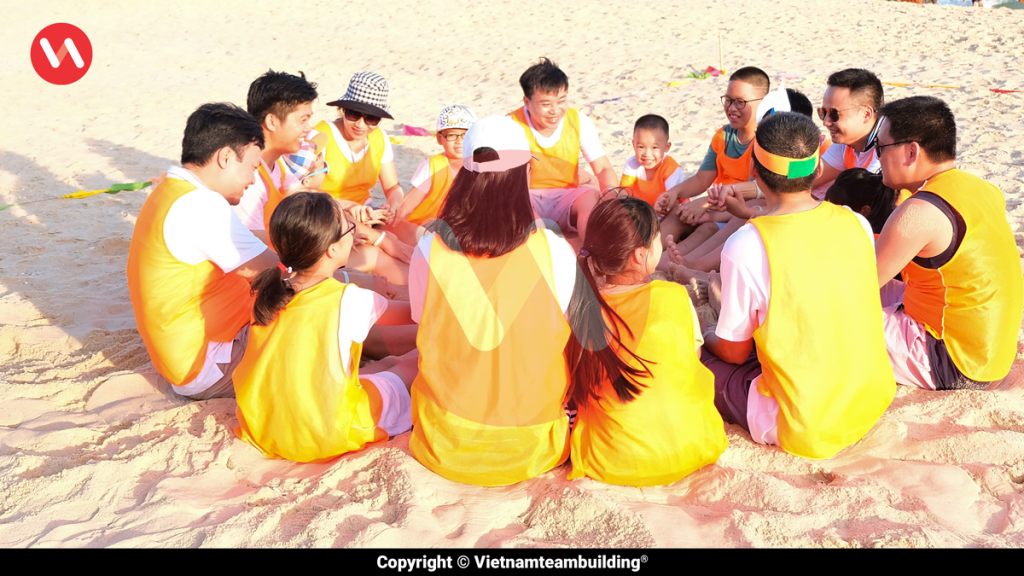 Team building Phan Thiết, tổ chức team building tại bãi biển Mũi Né